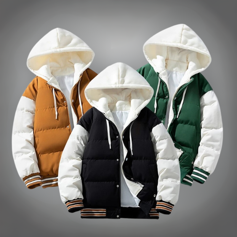 Hype Varsity Puffer Jacket