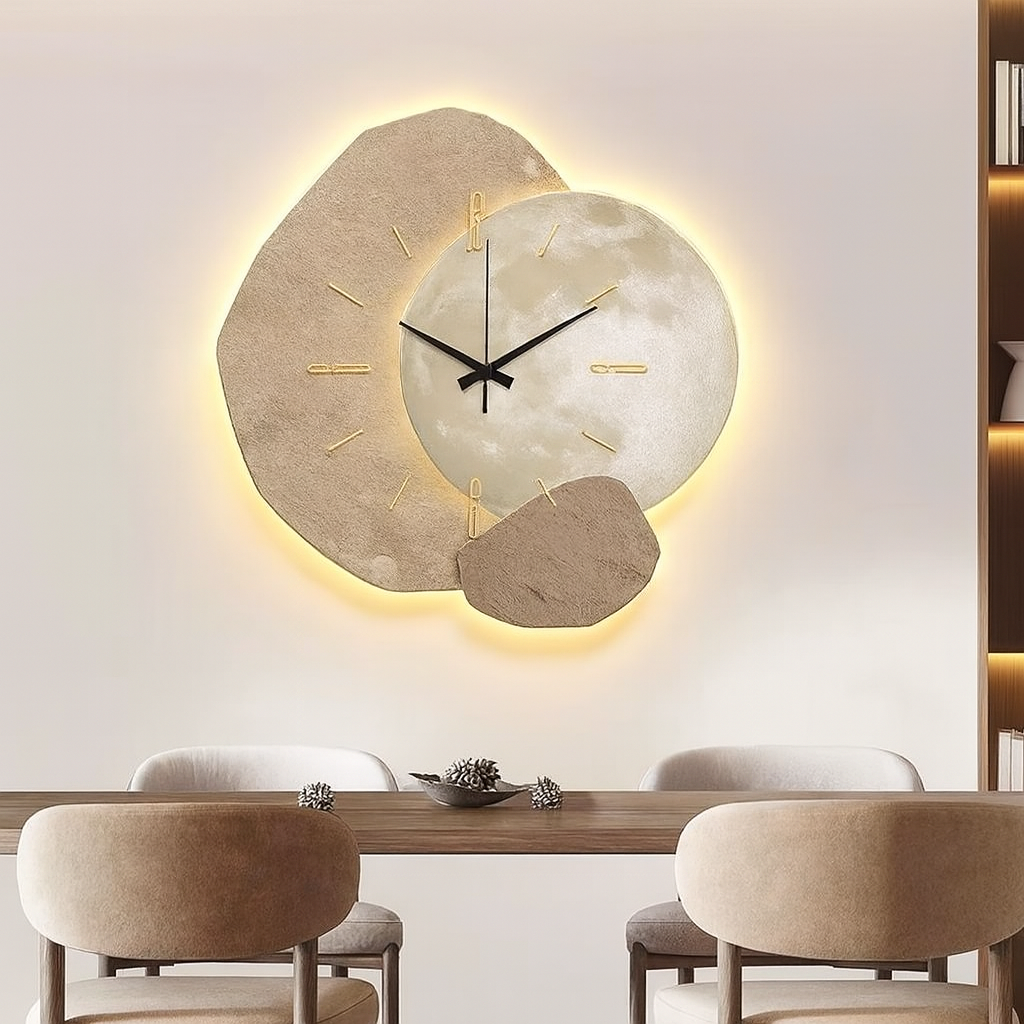 Solune Stone Light Clock