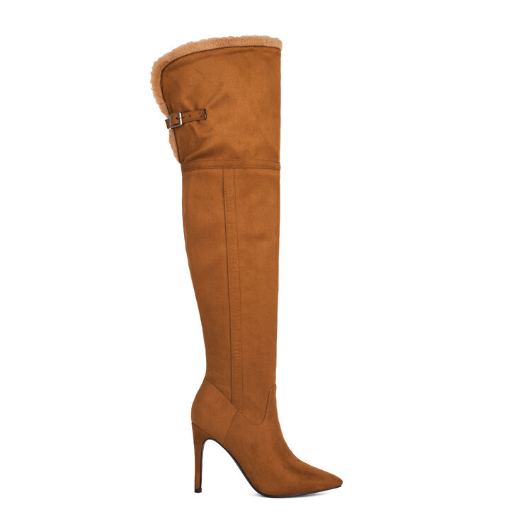 Margot Suede Knee Boots