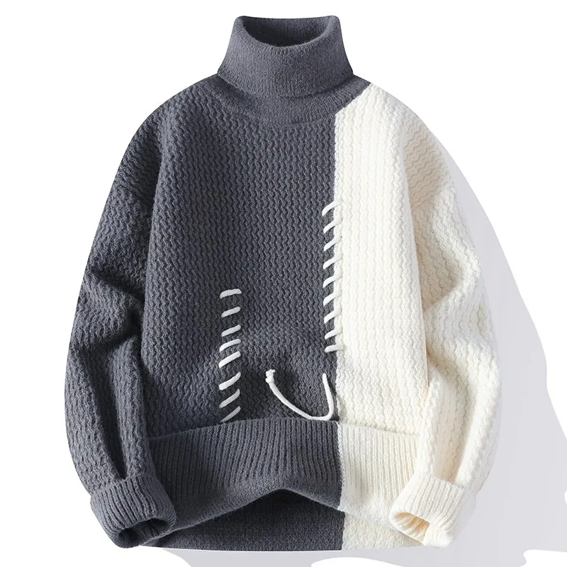 Hype Contrast Turtleneck