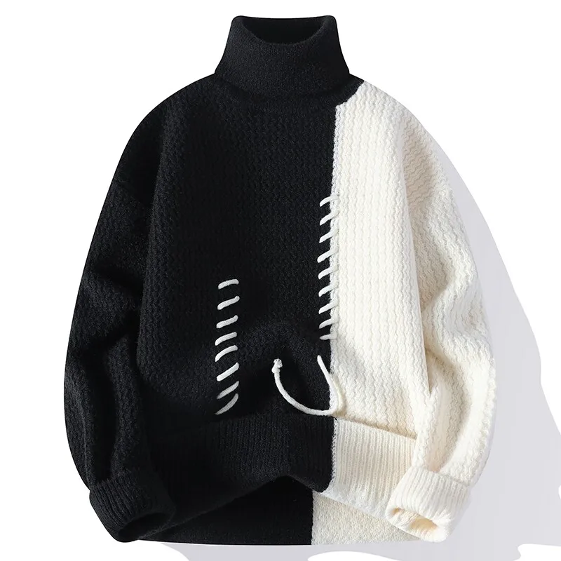 Hype Contrast Turtleneck