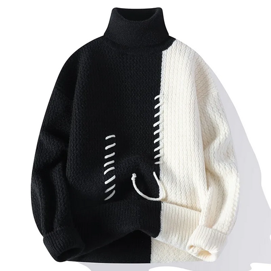 Hype Contrast Turtleneck