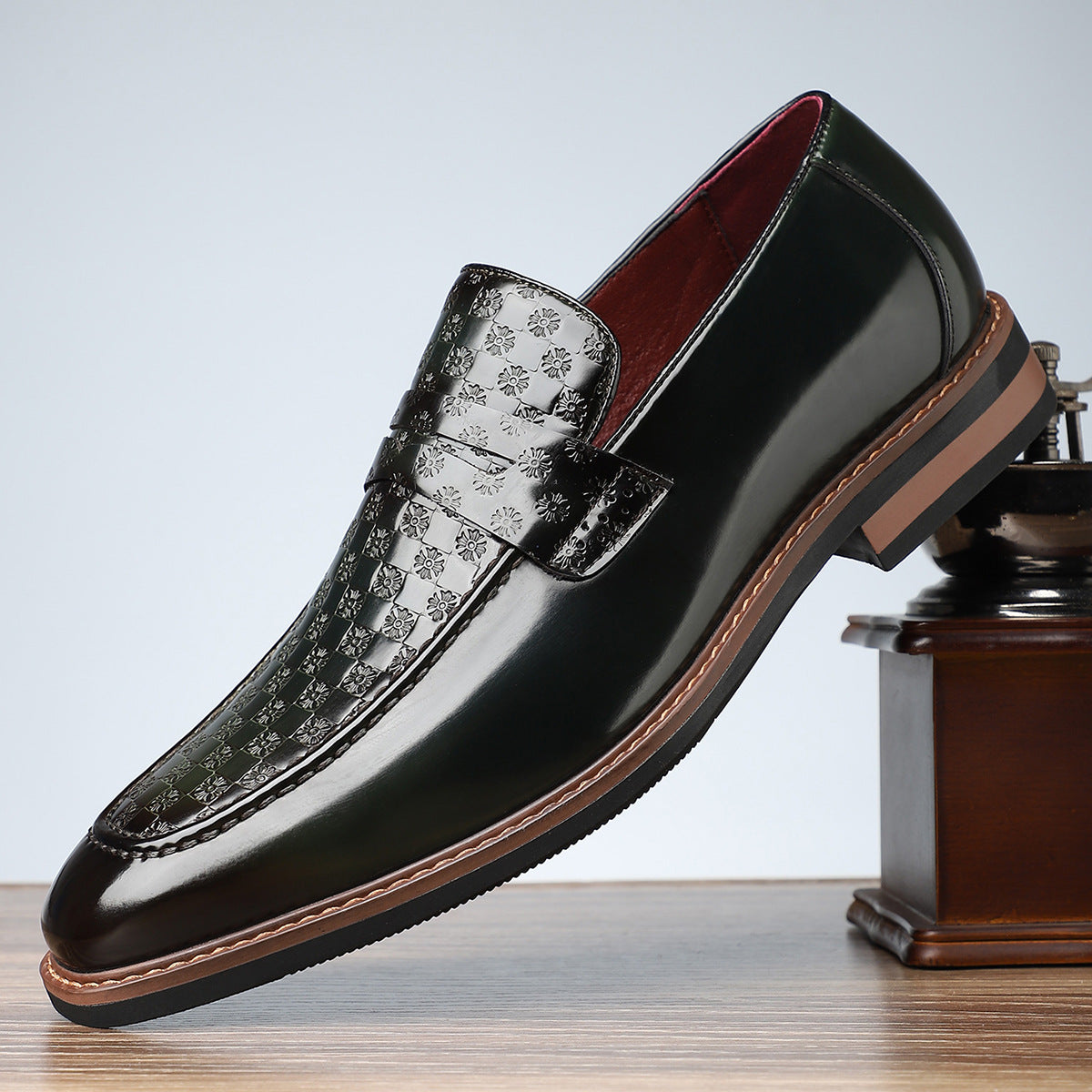 Giovanni Bellini Leather Loafers â Euploria