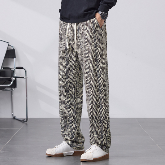 Hype Herringbone Pants
