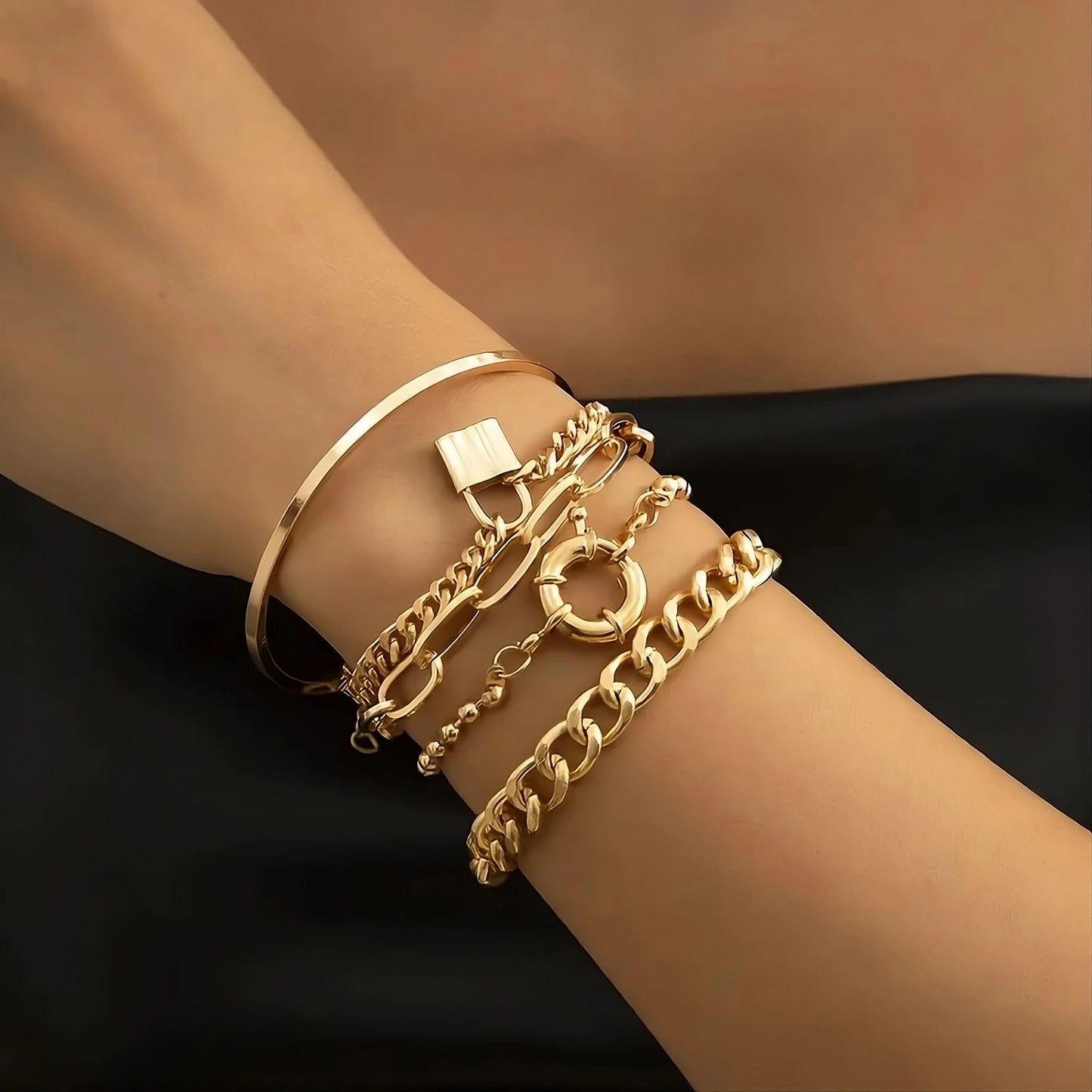Elegance Unveiled Bracelet Set