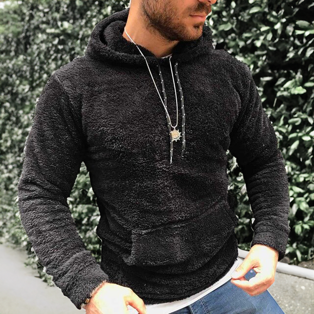 French Terry Fluffy Hoodie