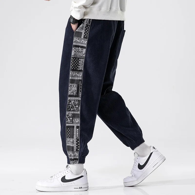 Hype Aztec Corduroy Joggers