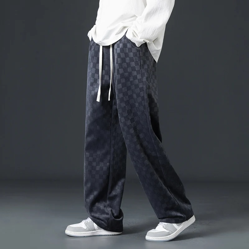 Hype Plaid Corduroy Sweatpants