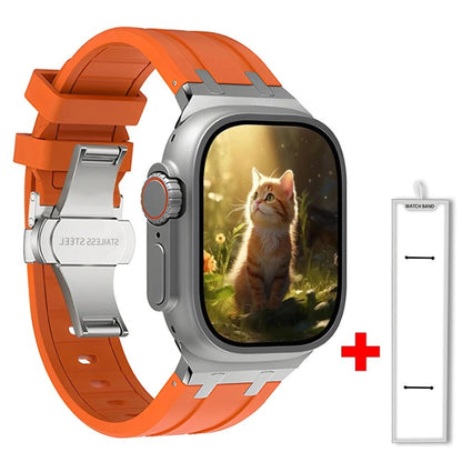 TitaniumTouch Silicone Apple Watch Band