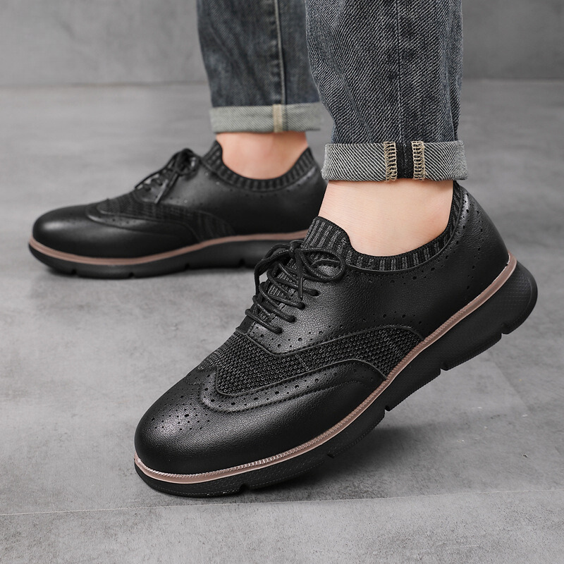 Oxford Leather Derby Shoes