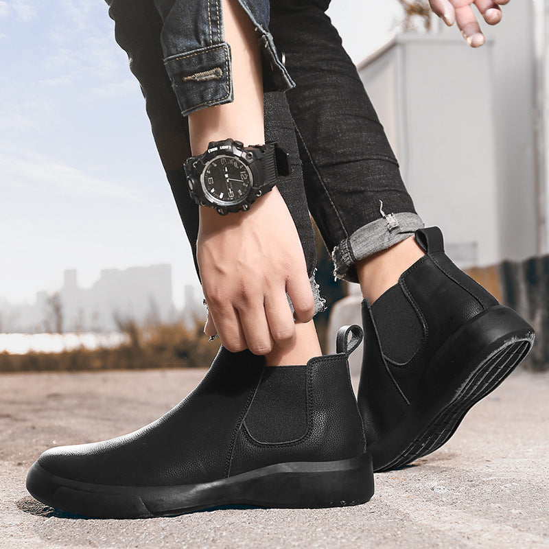 Meadow Leather Chelsea Boots