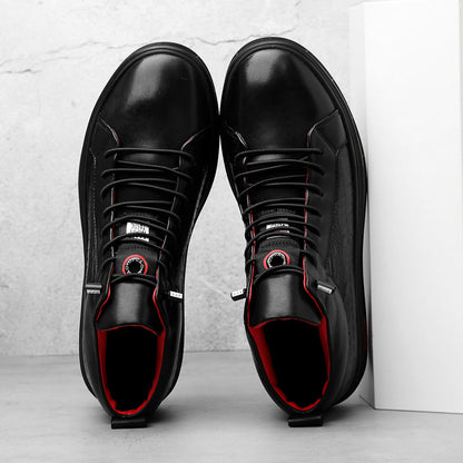 Nero Genuine Leather Sneakers