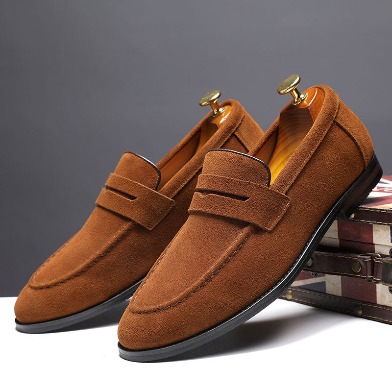 Pelle Italiana Suede Loafers