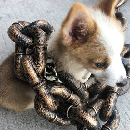 Medieval Dog Chain Leash