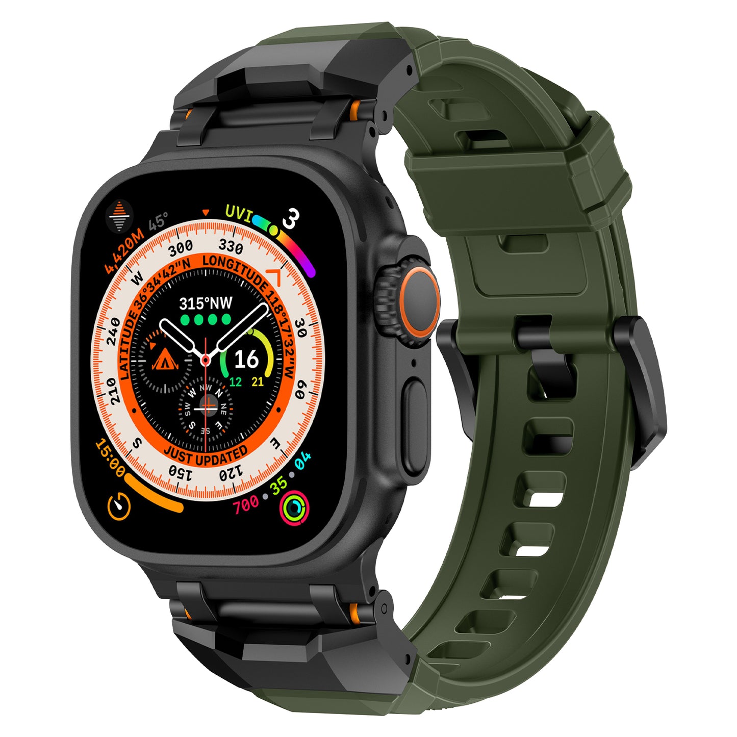 Vanguard Silicone Apple Watch Band