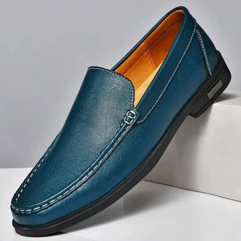 PelleItalianaGenuineLeatherLoafers