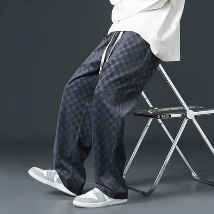 Hype Plaid Corduroy Sweatpants