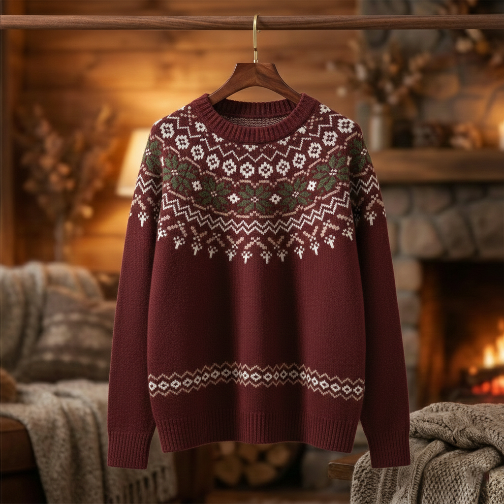 Alpine Jacquard Pullover