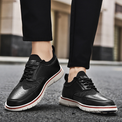 Oxford Leather Sneakers