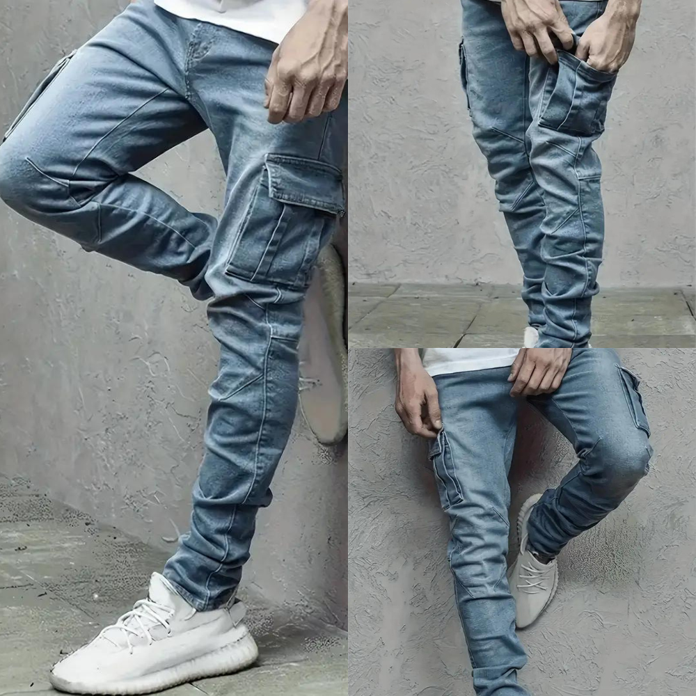 Street Style Cargo Jeans