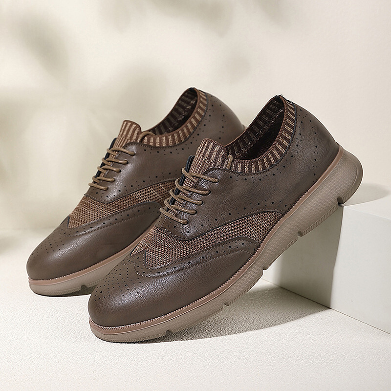 Oxford Leather Derby Shoes