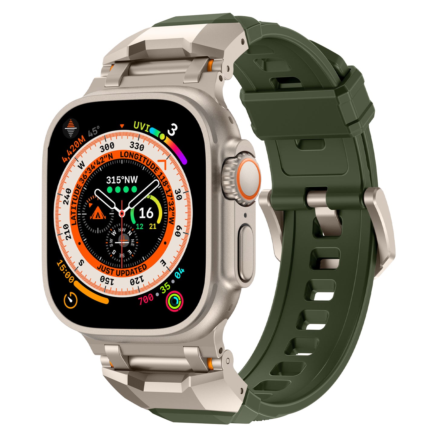 Vanguard Silicone Apple Watch Band