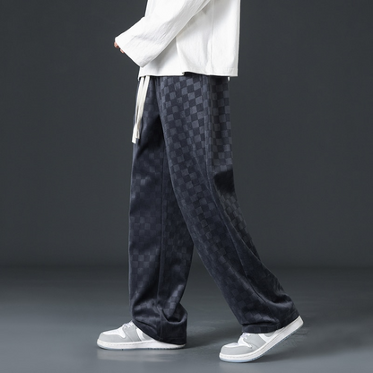 Hype Plaid Corduroy Sweatpants