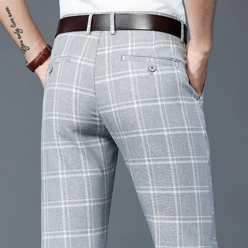 Manhattan Plaid Trousers
