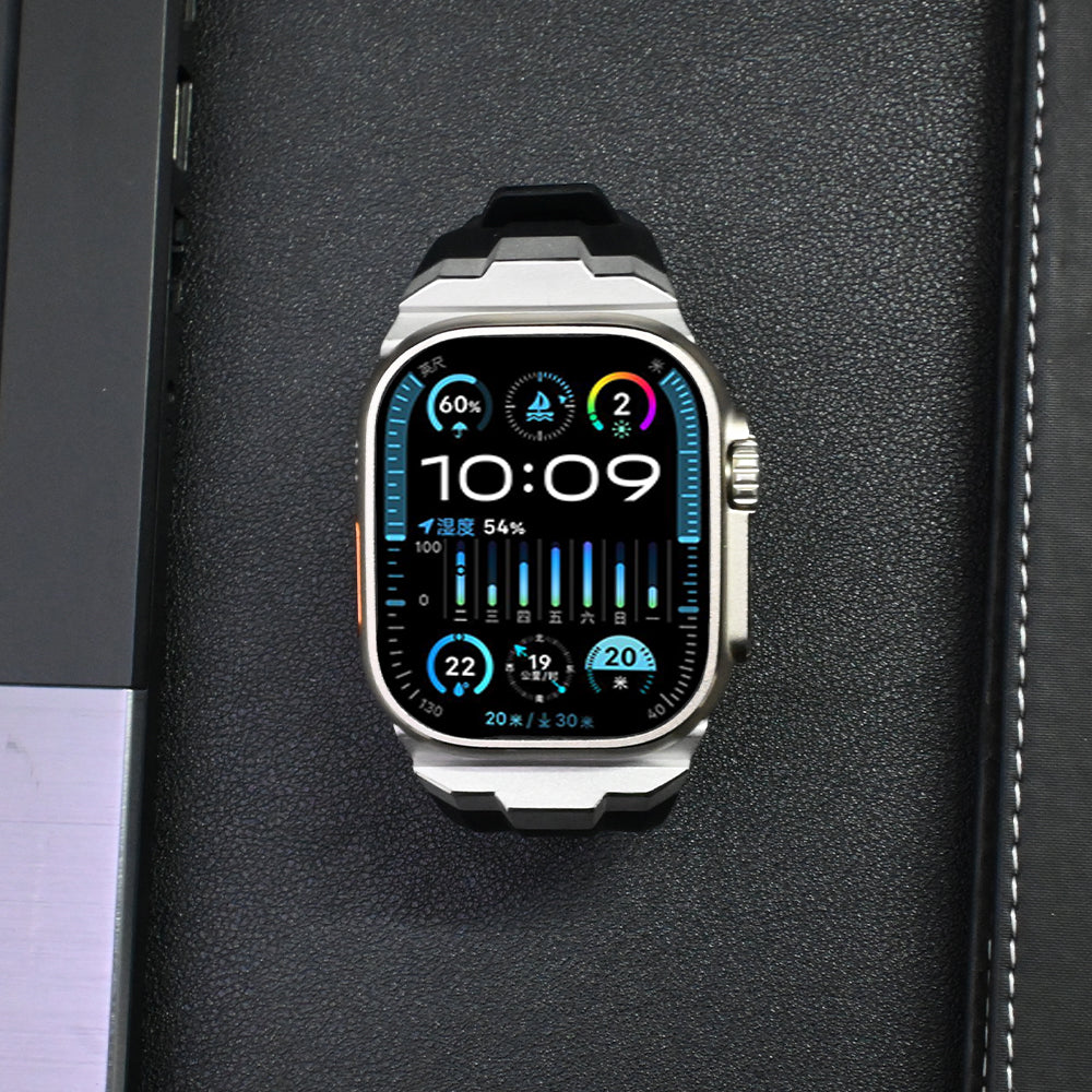TitaniumEdge Silicone Apple Watch Band