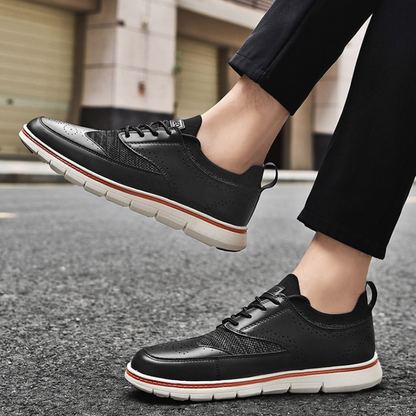 Oxford Leather Sneakers