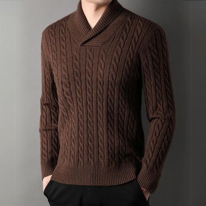 Oxford Wool Pullover