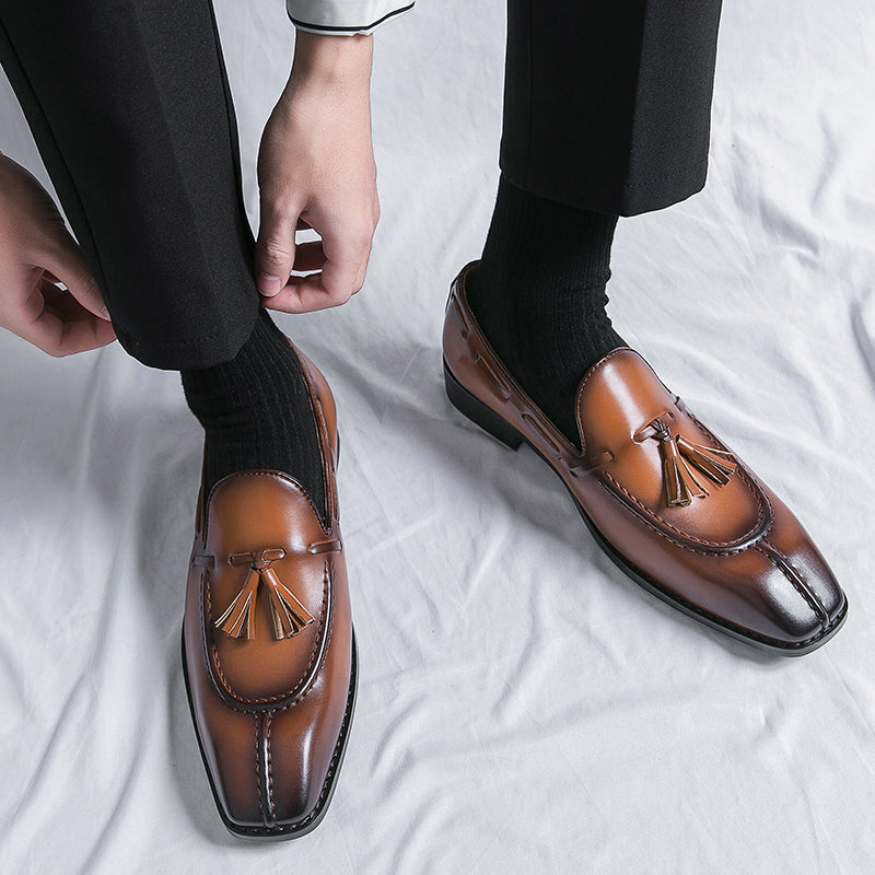 Windsor Genuine Leather Tassel Loafers