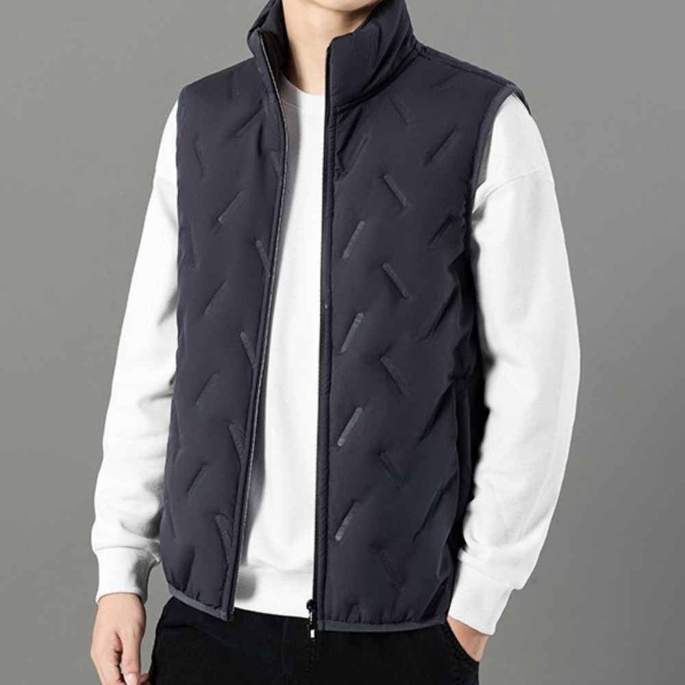 Crest Shearling Lined Vest