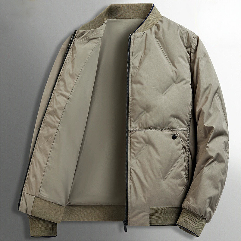 Sherman Duck Down Bomber Jacket