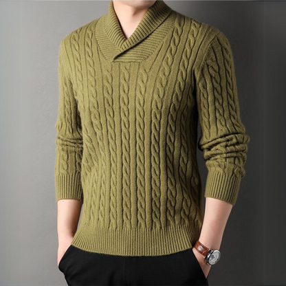 Oxford Wool Pullover