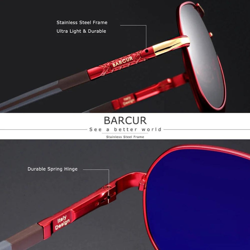 Barcur Aviator Sunglasses