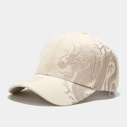 Year of the Dragon Canvas Cap