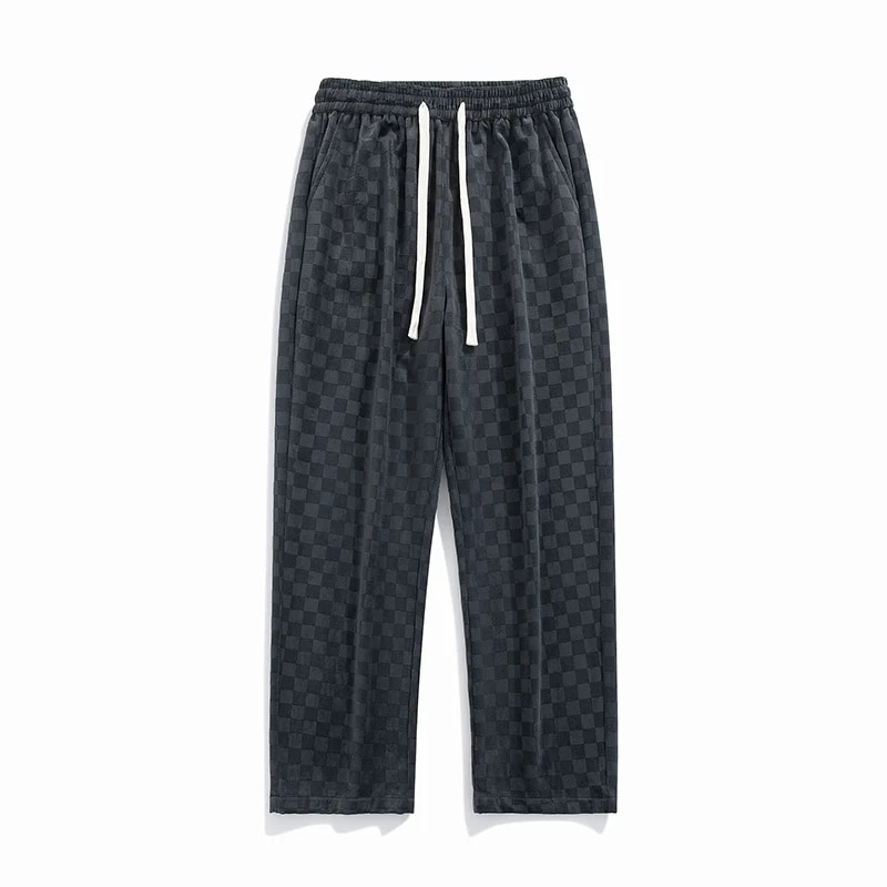 Hype Plaid Corduroy Sweatpants