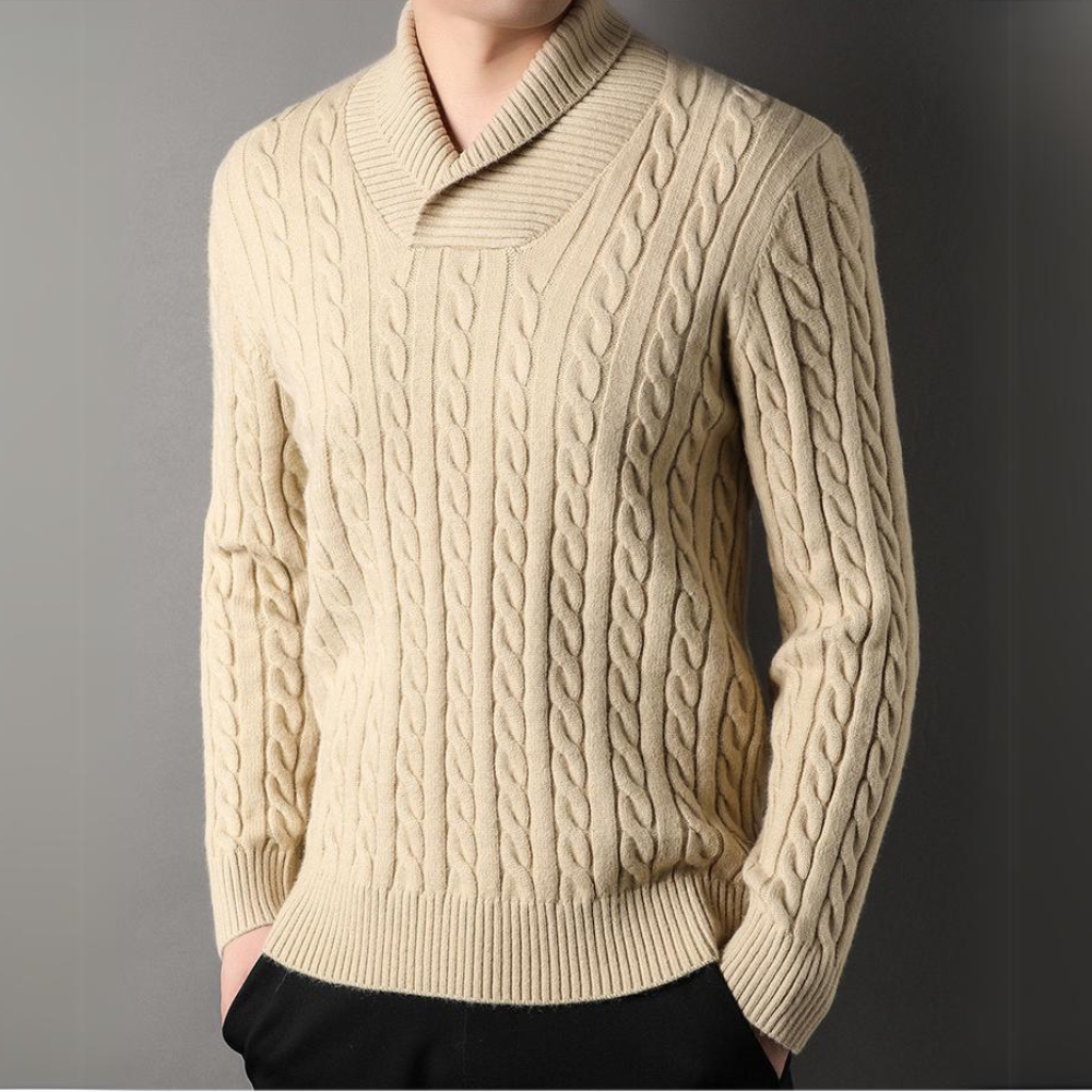 Oxford Wool Pullover