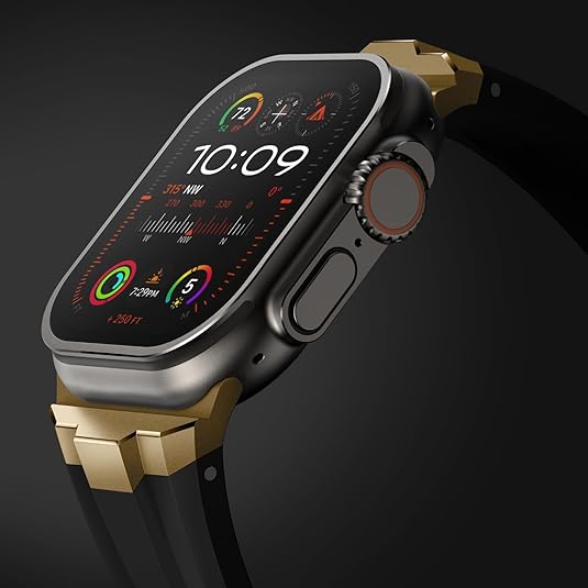 TitaniumEdge Silicone Apple Watch Band
