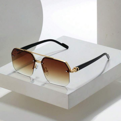 Nova Semi-Rimless Polarized Sunglasses