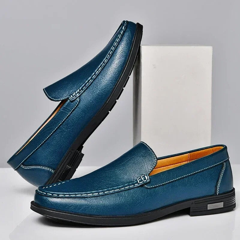 Toscano Genuine Leather Loafers – Euploria