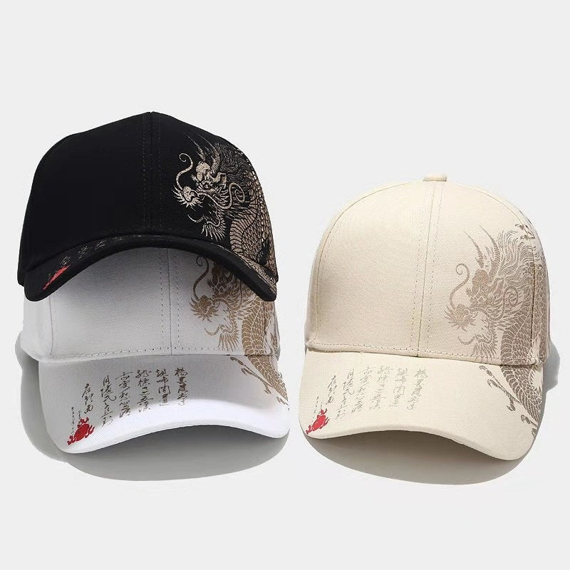 Year of the Dragon Canvas Cap