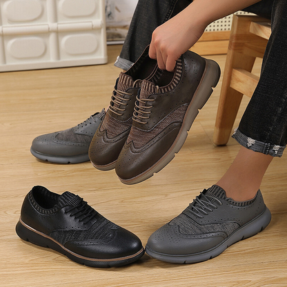 Oxford Leather Derby Shoes