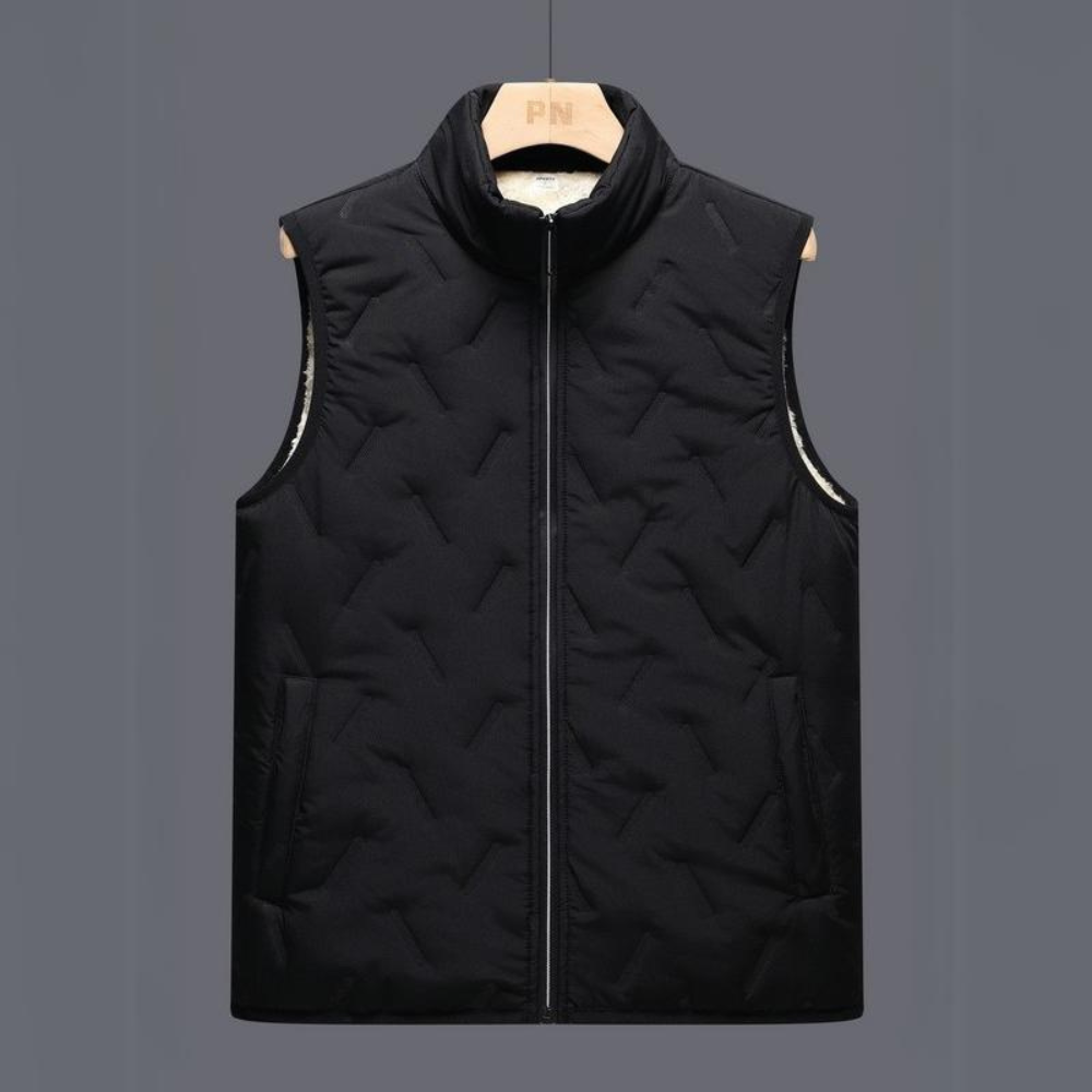 Crest Shearling Lined Vest