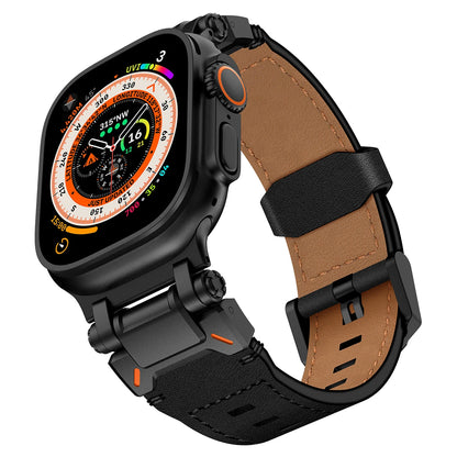 Invictus Genuine Leather Apple Watch Band