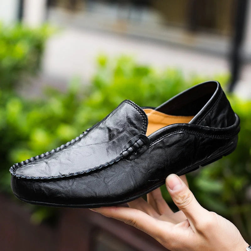 Veneto Leather Loafers