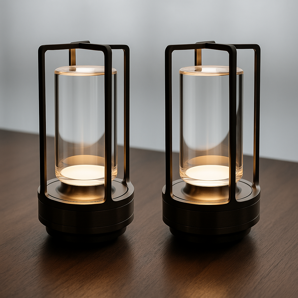Crystal Lantern | Buy 1 Get 1 Free | Cordless LED Touch Table & Desk Lamp