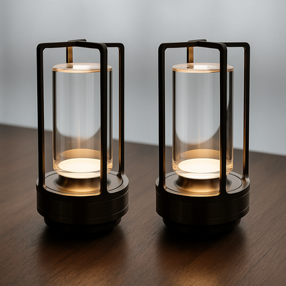 Crystal Lantern | Buy 1 Get 1 Free | Cordless LED Touch Table & Desk Lamp