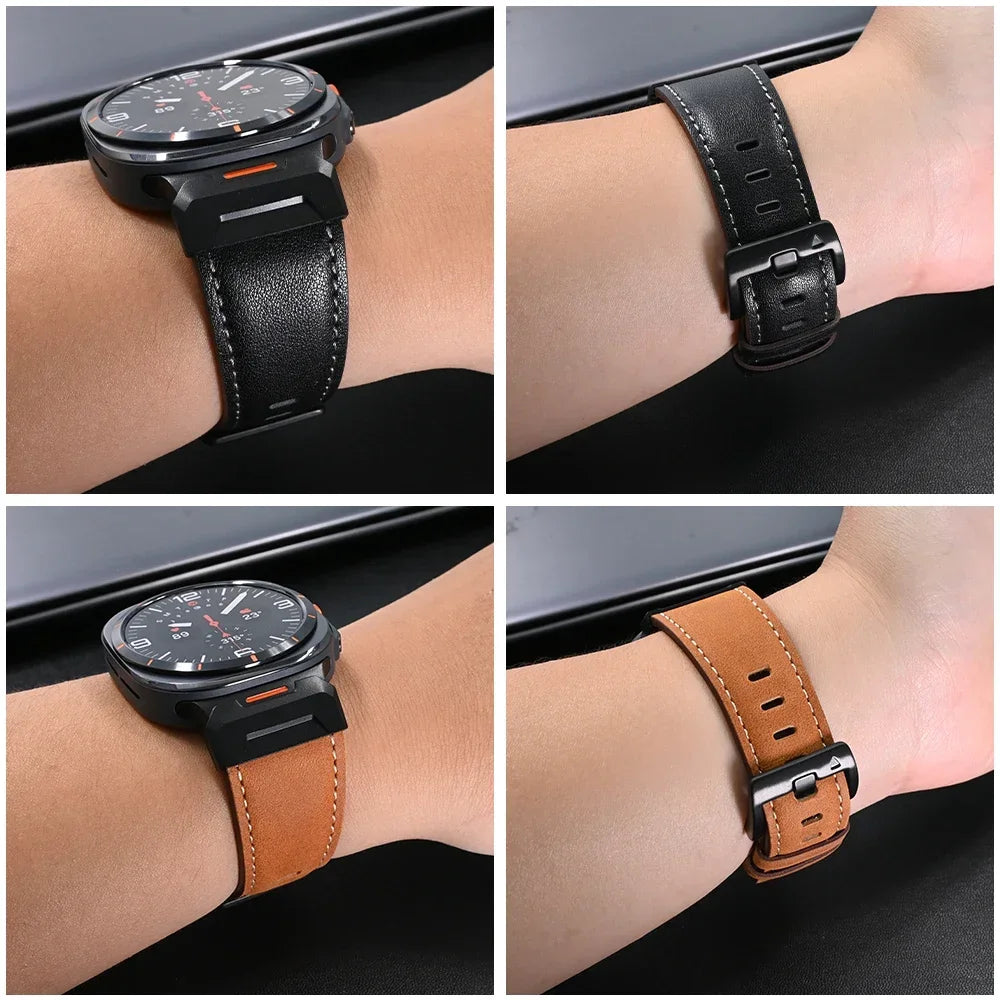 Odyssey Galaxy Watch Ultra Leather Band